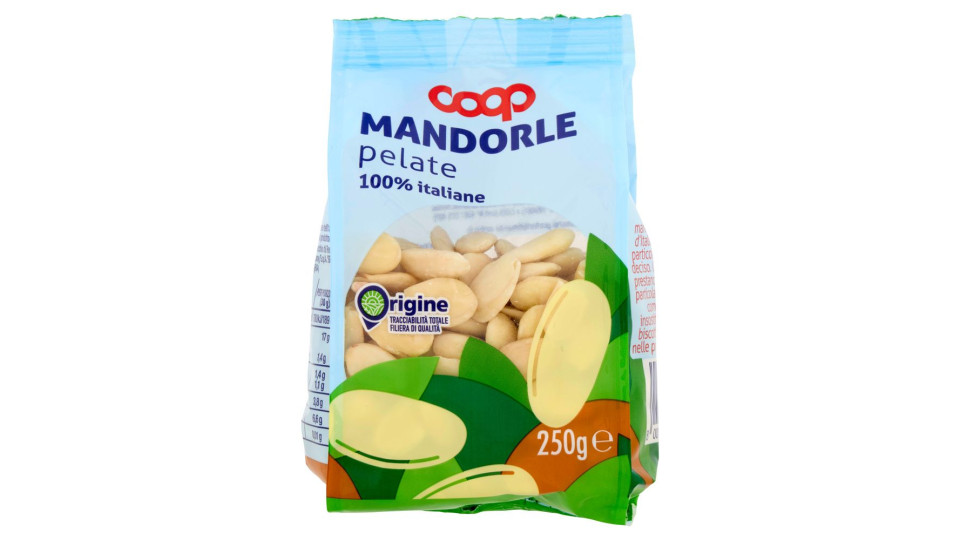 Mandorle Pelate 100% Italiane 250 G