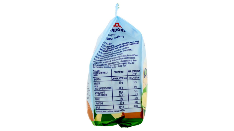 Mandorle Pelate 100% Italiane 250 G