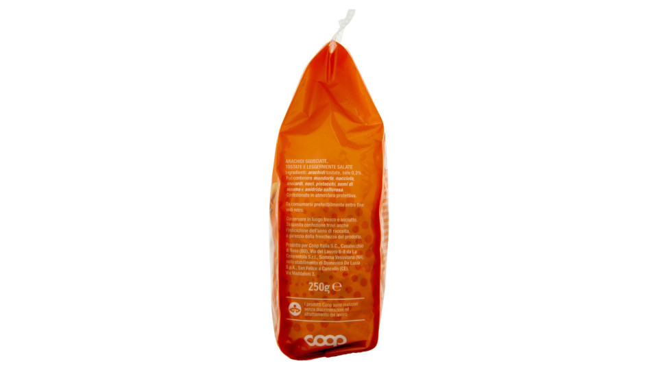 Snack Eppi Auar Arachidi Sgusciate E Tostate 100% Italiane Leggermente Salate 250 G