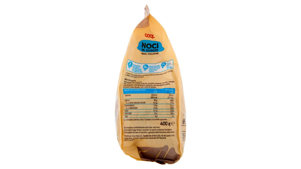 Noci In Guscio 100% Italiane 400 G