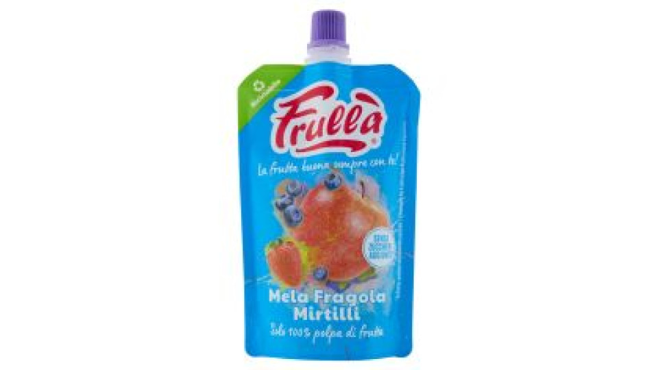 Frullà Mela Fragola Mirtilli Senza Zuccheri Aggiunti* 100 G