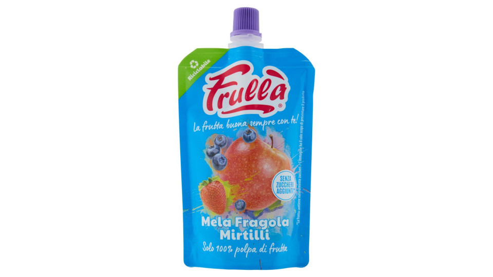Frullà Mela Fragola Mirtilli Senza Zuccheri Aggiunti* 100 G