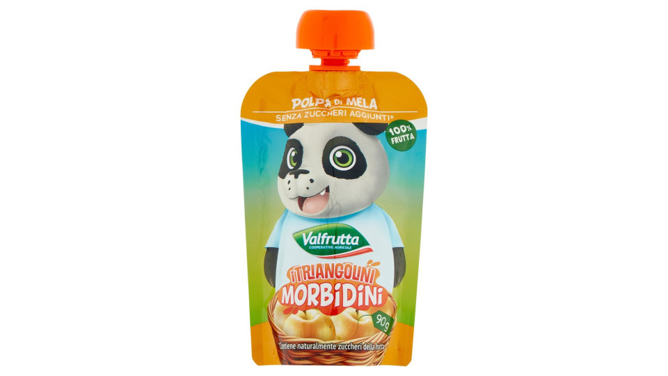 Valfrutta I Triangolini Morbidini Polpa Di Mela Senza Zuccheri Aggiunti* 90 G