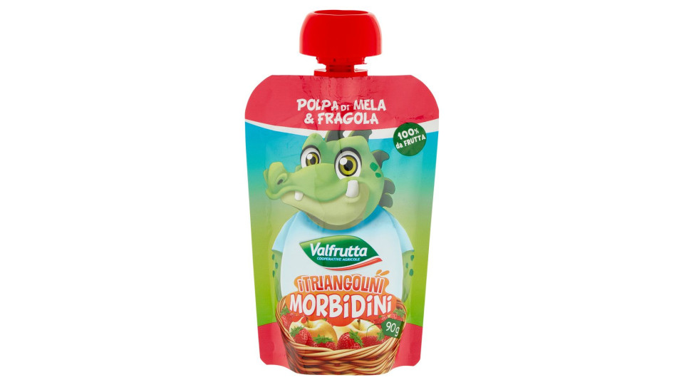 Valfrutta I Triangolini Morbidini Polpa Di Mela & Fragola 90 G