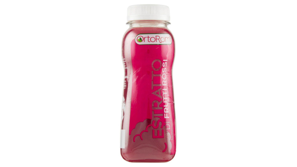 Ortoromi Estratto Di Frutti Rossi Lampone, Mirtillo, Banana E Mela 250 Ml