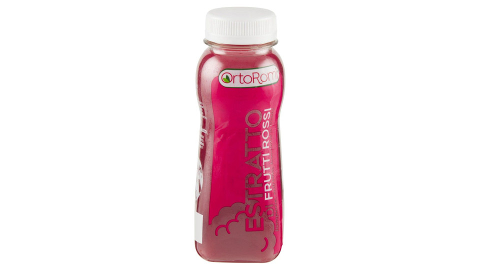 Ortoromi Estratto Di Frutti Rossi Lampone, Mirtillo, Banana E Mela 250 Ml