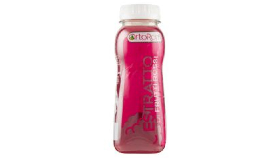 Ortoromi Estratto Di Frutti Rossi Lampone, Mirtillo, Banana E Mela 250 Ml