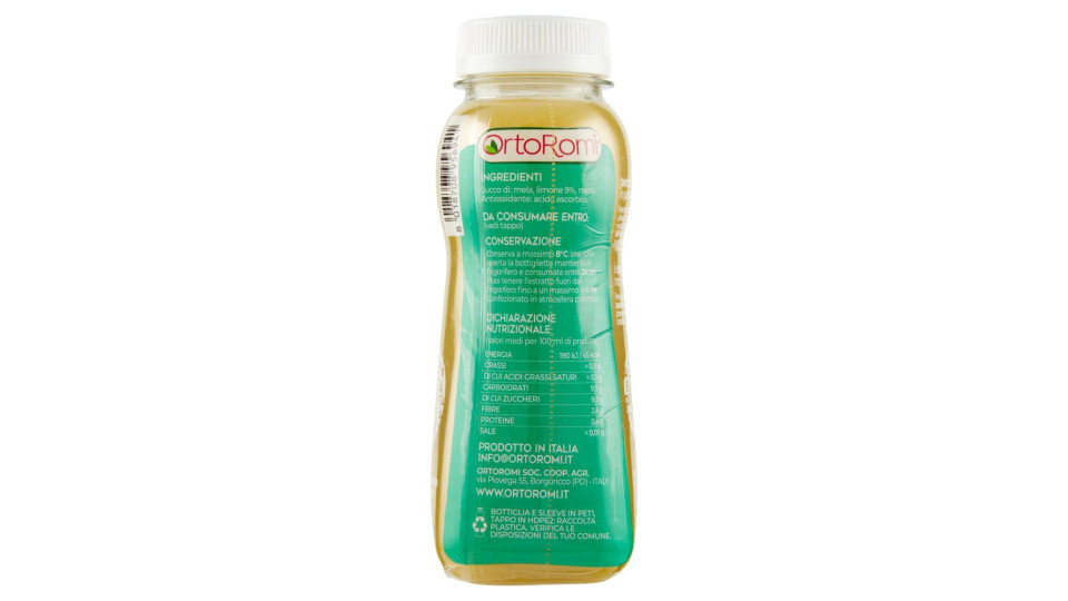 Ortoromi Estratto Di Limone Menta E Mela 250 Ml