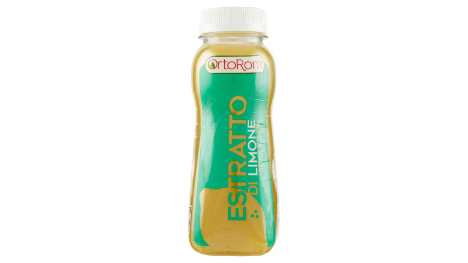 Ortoromi Estratto Di Limone Menta E Mela 250 Ml