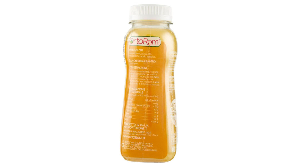 Ortoromi Estratto Di Zenzero Mela 250 Ml