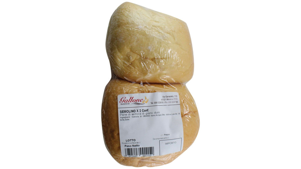 Gallone Pane Di Semola Di Grano Duro A Lievitazione Naturale 200 G Ca