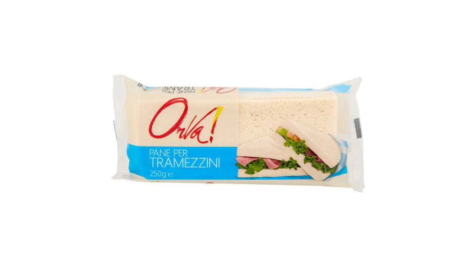 Orva! Pane Per Tramezzini 250 G