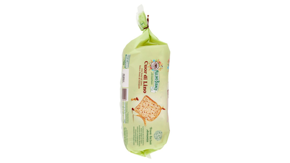 Mulino Bianco Armonia Cuor Di Lino Pane Semi Di Lino, Soia, Semi Di Girasole Fonte Di Proteine 400g