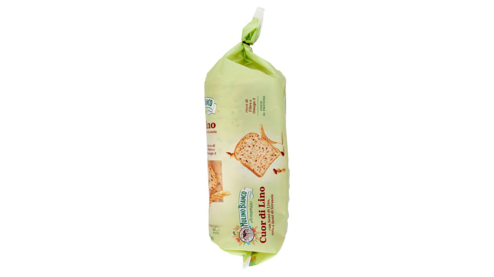 Mulino Bianco Armonia Cuor Di Lino Pane Semi Di Lino, Soia, Semi Di Girasole Fonte Di Proteine 400g