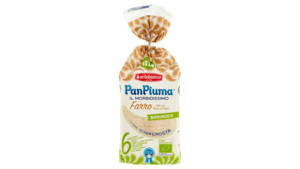 Artebianca Panpiuma Farro Biologico 300 G