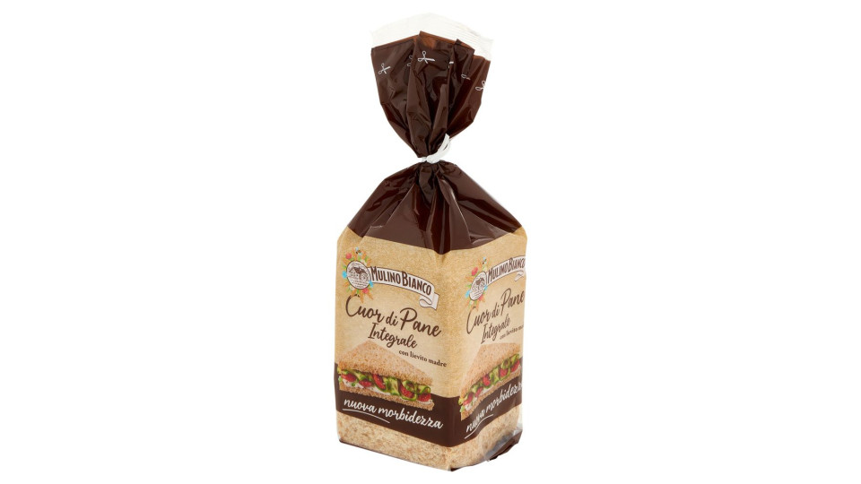 Mulino Bianco Cuor Di Pane Pane Integrale Ideale Per Tramezzino Nuova Morbidezza 325g