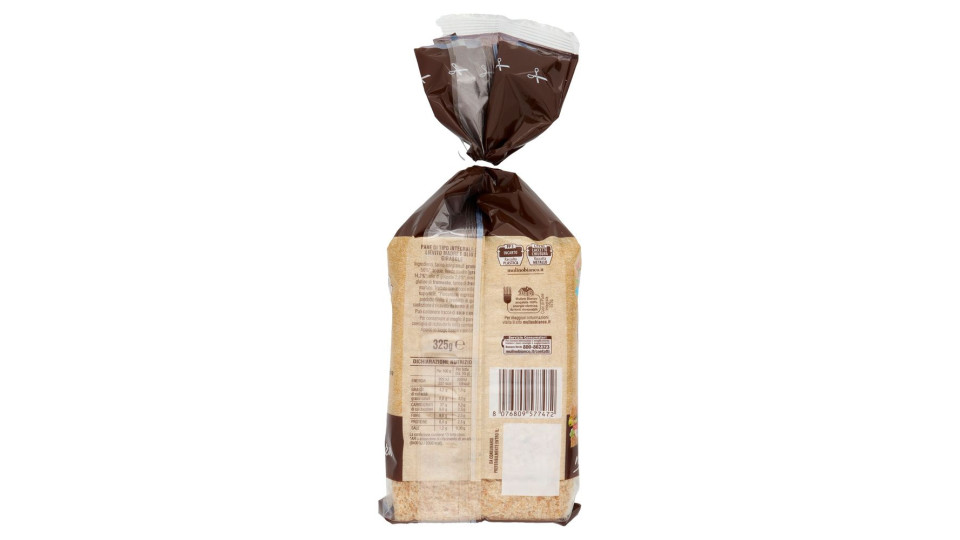 Mulino Bianco Cuor Di Pane Pane Integrale Ideale Per Tramezzino Nuova Morbidezza 325g