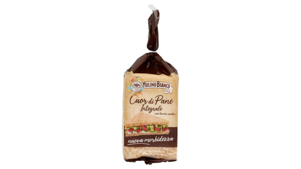 Mulino Bianco Cuor Di Pane Pane Integrale Ideale Per Tramezzino Nuova Morbidezza 325g
