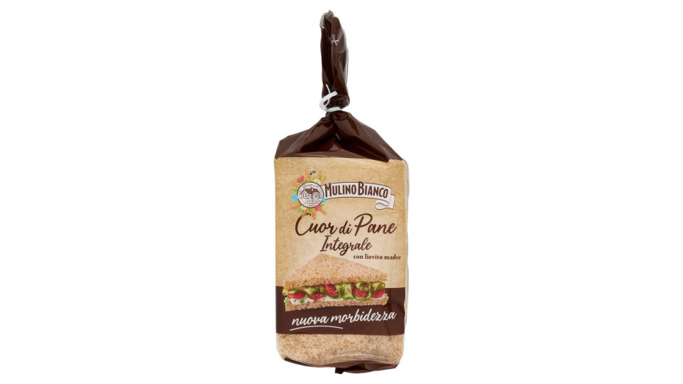 Mulino Bianco Cuor Di Pane Pane Integrale Ideale Per Tramezzino Nuova Morbidezza 325g