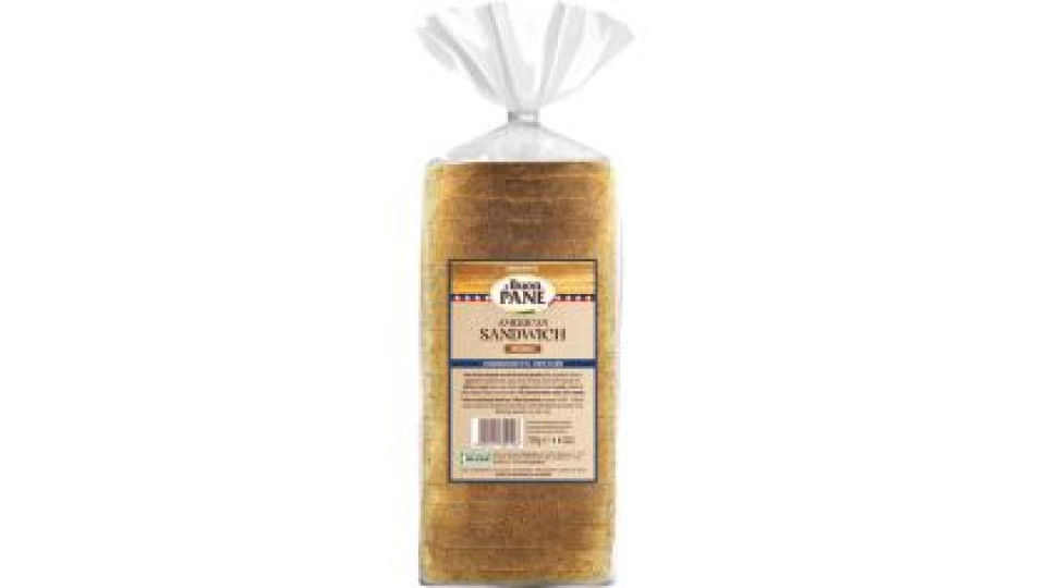 Il Buon Pane Pane Integrale Per Sandwich Americano A Fette Ricco Di Fibre 750g