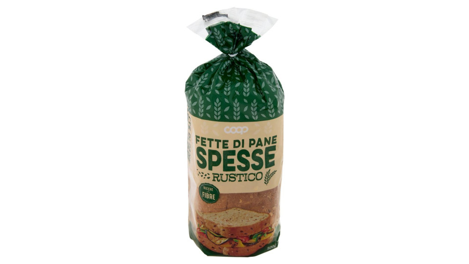 Fette Di Pane Spesse Rustico 500 G