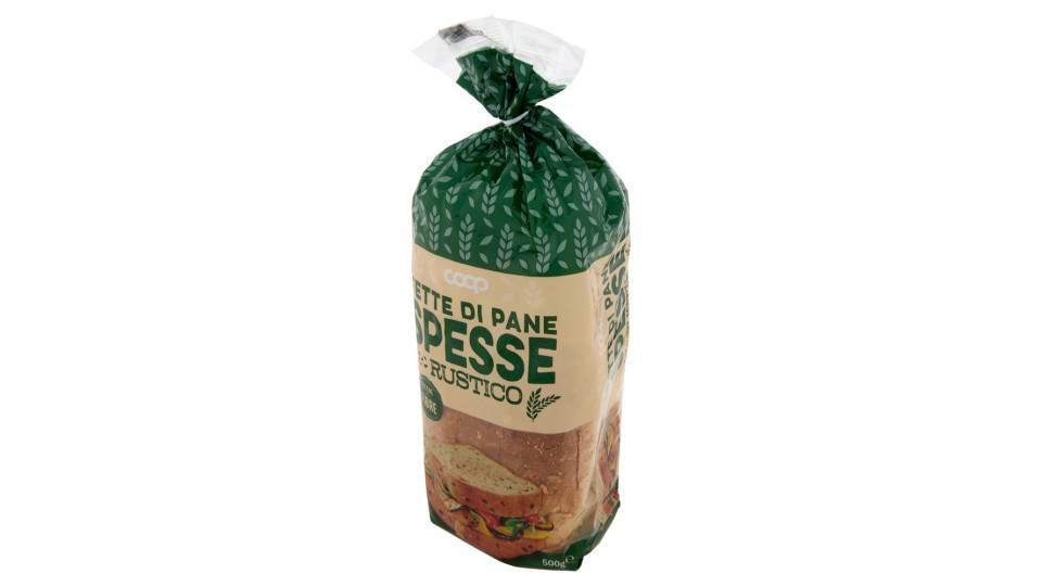 Fette Di Pane Spesse Rustico 500 G