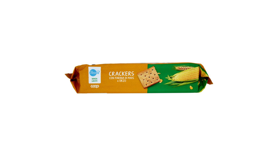 Crackers Con Farina Di Mais E Orzo Senza Lieviti 8 X 37,5 G