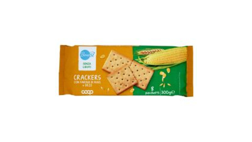 Crackers Con Farina Di Mais E Orzo Senza Lieviti 8 X 37,5 G