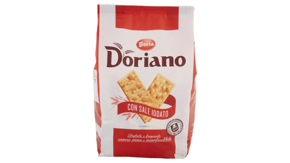 Doria Cracker Doriano Con Sale Iodato Sacco 700 G