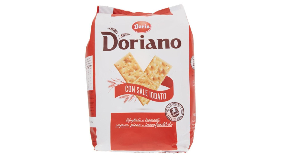 Doria Cracker Doriano Con Sale Iodato Sacco 700 G