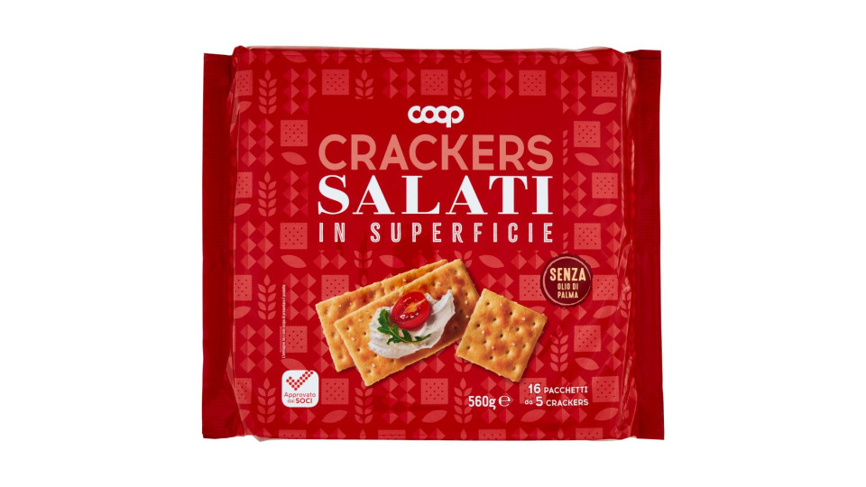 Crackers Salati In Superficie 16 X 35 G