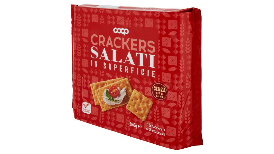 Crackers Salati In Superficie 16 X 35 G