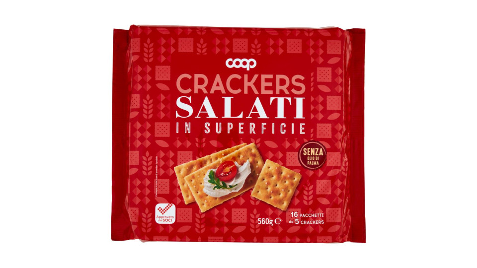 Crackers Salati In Superficie 16 X 35 G