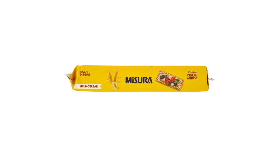 Misura Multicereali Crackers Farro, Grano Saraceno E Quinoa 350 G