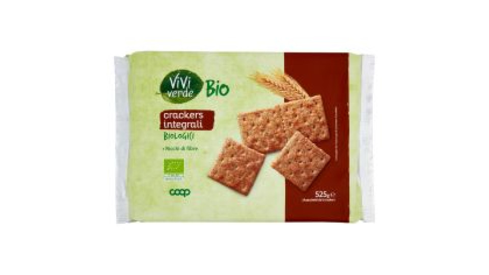 Crackers Integrali Biologici 14 X 37,5 G