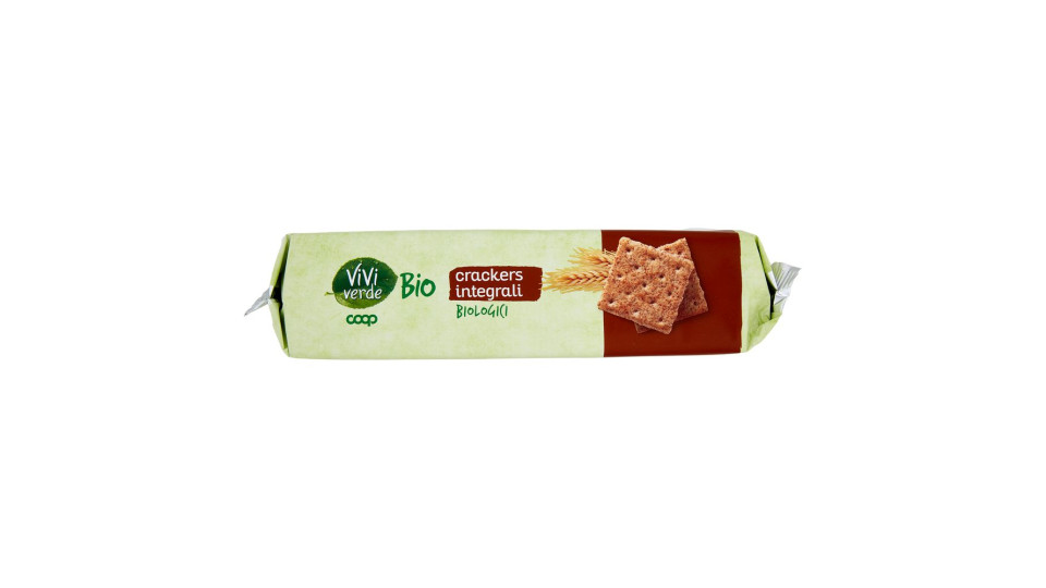 Crackers Integrali Biologici 14 X 37,5 G