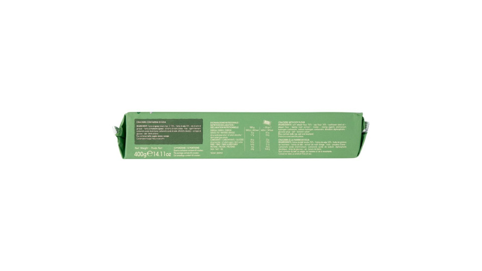 Misura Naturìcca Crackers Soia Plant Based 400 G