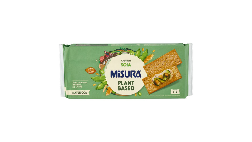 Misura Naturìcca Crackers Soia Plant Based 400 G
