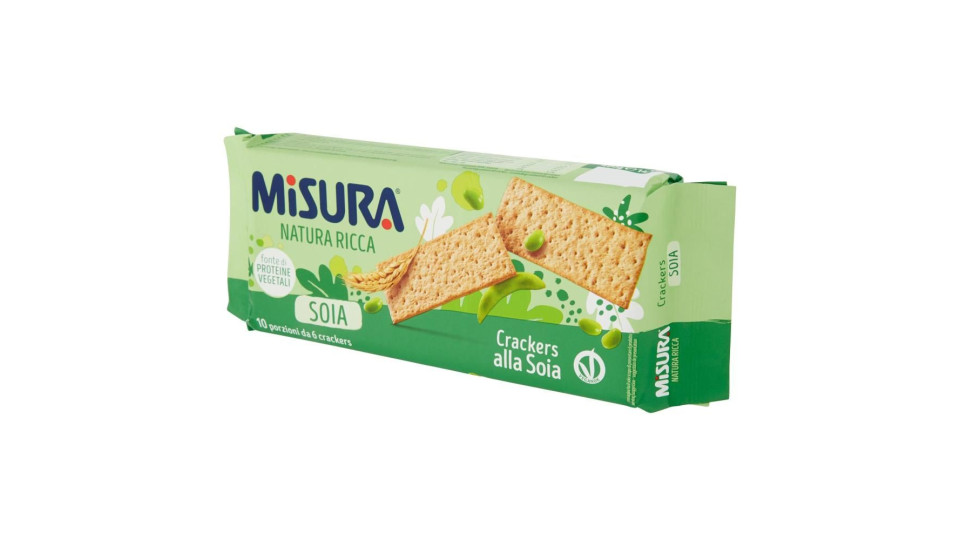 Misura Naturìcca Crackers Soia Plant Based 400 G