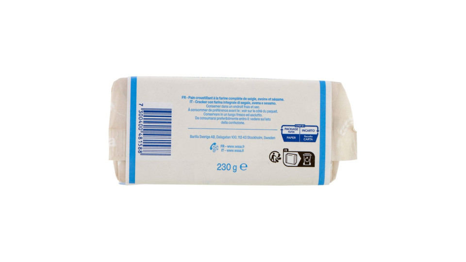 Wasa Fibres Cracker Ricco Di Fibre 230g