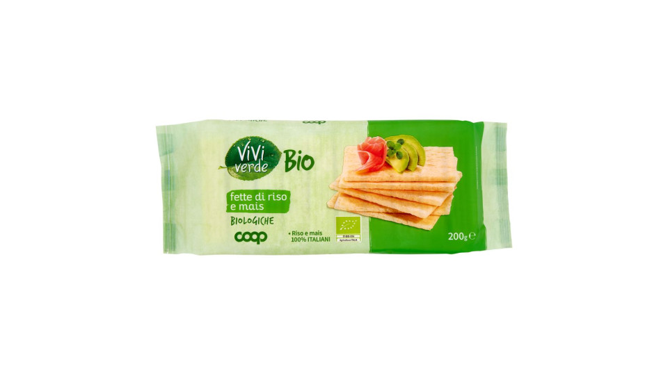 Fette Di Riso E Mais Biologiche 10 X 20 G