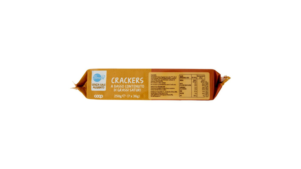 Crackers A Basso Contenuto Di Grassi Saturi 7 X 36 G