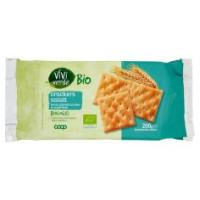Crackers Salati Senza Granelli Di Sale In Superficie Biologici 6 X 33,3 G