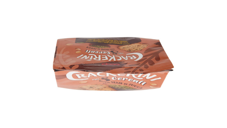 Crackerini Agli 8 Cereali Con Semi Di Zucca 230 G