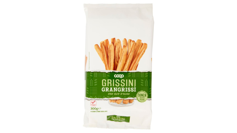 Grissini Grangrissì Con Olio Di Oliva 300 G