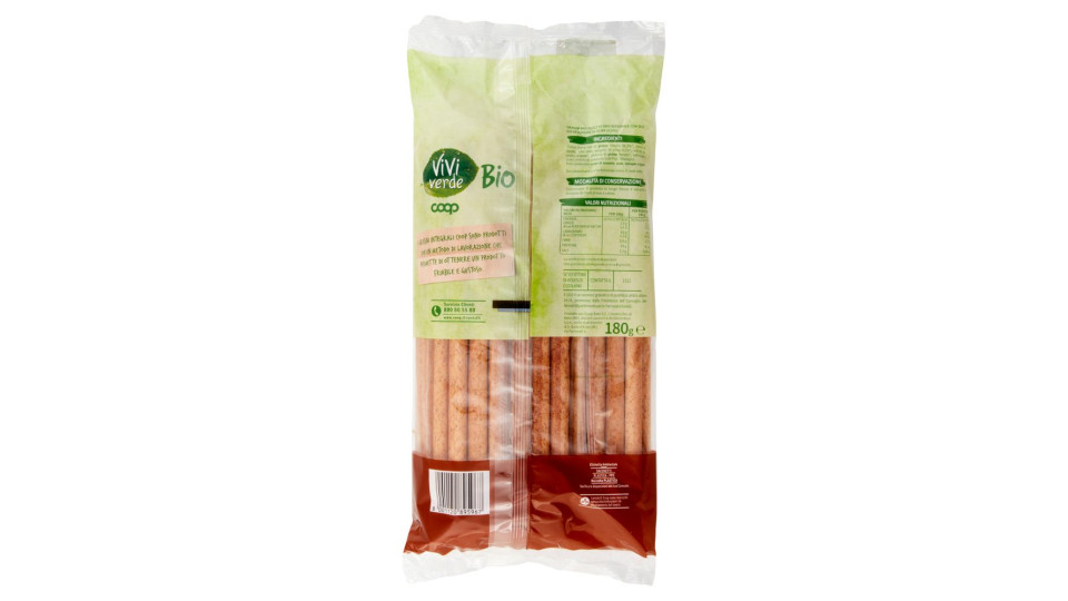 Grissini Integrali Biologici 180 G