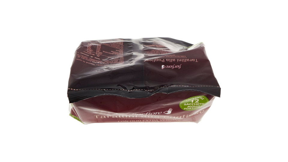 Tarallini Alla Pugliese Con Olio Extra Vergine Di Oliva 12 X 35 G