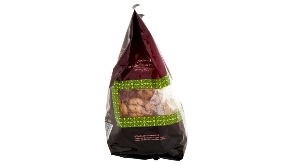 Tarallini Alla Pugliese Con Olio Extra Vergine Di Oliva 12 X 35 G