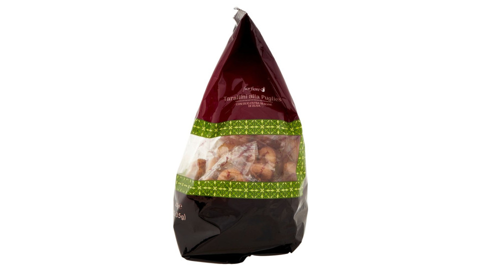 Tarallini Alla Pugliese Con Olio Extra Vergine Di Oliva 12 X 35 G