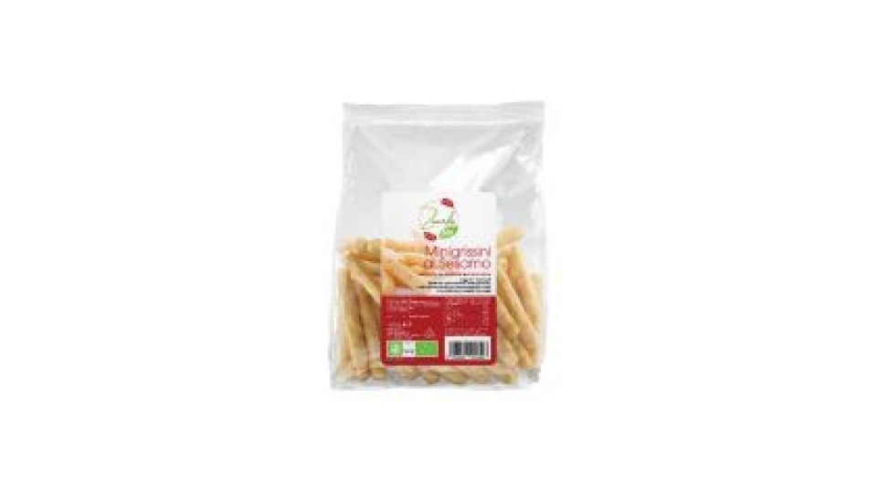 Panificio Zanella Minigrissini Biologici Con Semi Di Sesamo Da Agricoltura Bio 150g